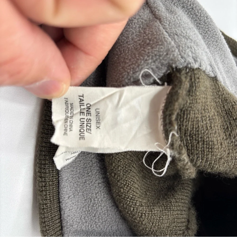 The North Face Kids Green Wool Beanie Unisex One Size Fits Most‎
